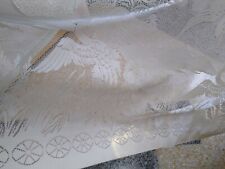 Tenda bianca camera da letto salone cucina cameretta shabby chic fiori uccelli