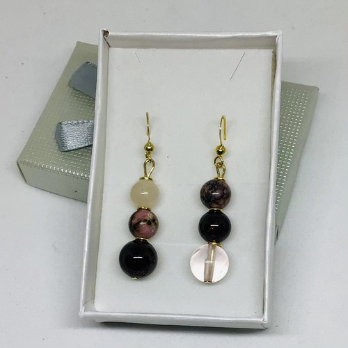 Orecchini pendenti con quarzo - ,