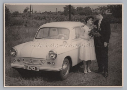 Trabi trabant car old photo - car,