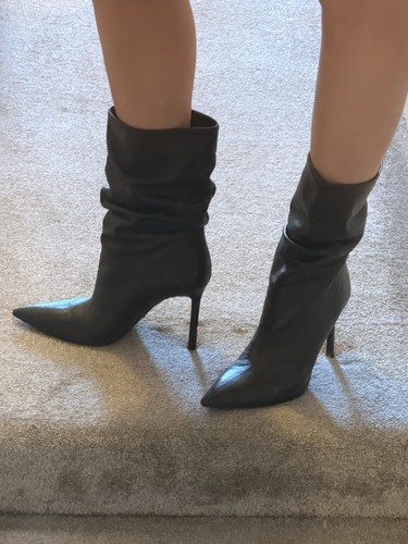 Zara stivaletti donna - neri, in