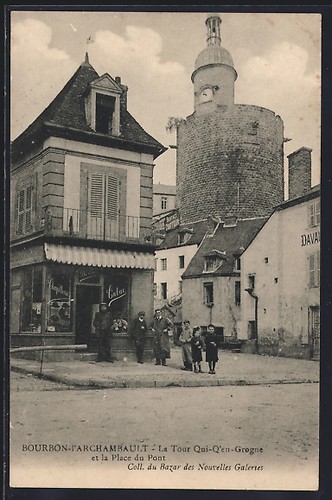 Cpa bourbon archambault la - cpa, bourbon-l´archambault,