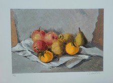 Luigi Colantuoni serigrafia Natura morta