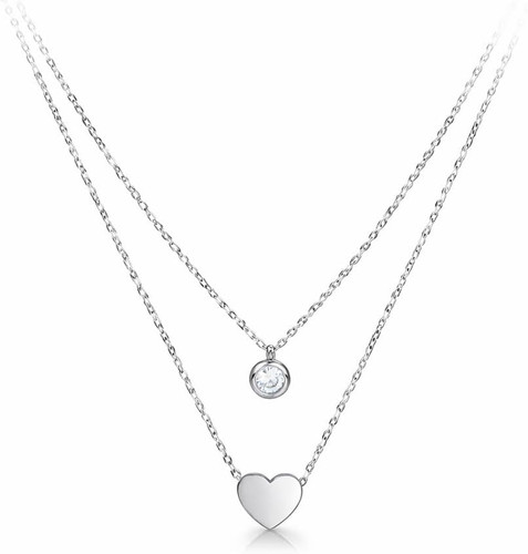 Collana doppio filo donna - filo,
