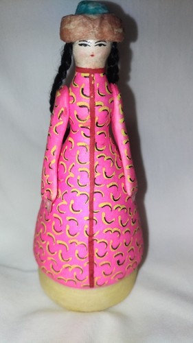 Bambola russa papier mache - russa,