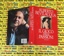 book libro IL GIOCO DELLE PASSIONI romanzo ALBERTO BEVILACQUA 1989 MONDADORI(B4)