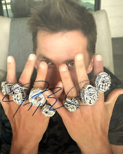 TOM BRADY FOTO FIRMATA