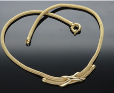 NEW LADIES 18 KT GOLD NECKLACE
