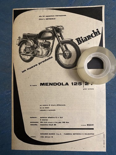 Rarissima pubblicita moto - rarissima,