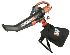 Soffiatore e aspirafoglie elettrico WORX WG505E 340km/h! 3000 Watt