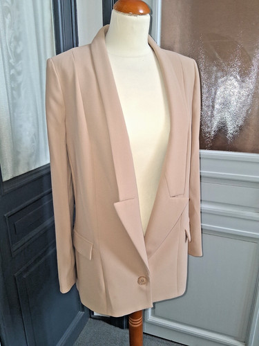 Giacca blazer lunga design - lunga,