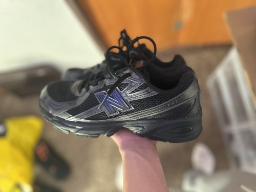 New balance 740 nero - nero, ragazzo