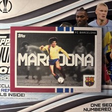 Set squadra Topps Maradona