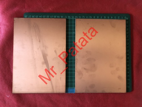 Piastra basetta ramata doppia