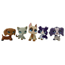 5 pezzi Littlest pet shop cani