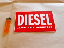 Adesivo stickers vintage DIESEL Jeans and Workwear ( Bassano del Grappa/VI )