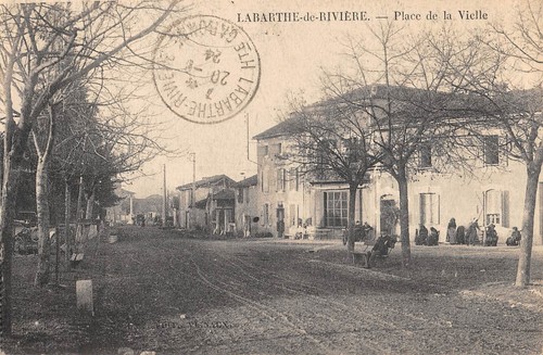 Cpa labarthe riviere - labarthe,