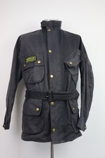 BARBOUR INTERNATIONAL CAPPOTTO TRENCH UOMO TG C40 102 CM COAT MAN VINTAGE CERATO