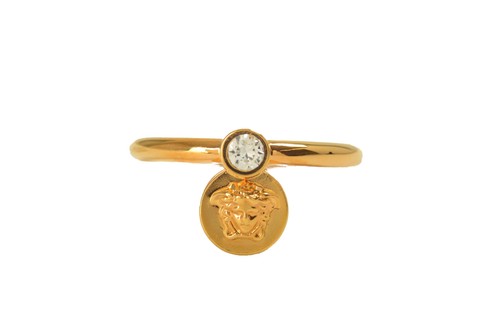 Anello versace colore oro - versace,
