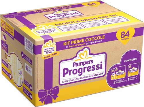 Pampers progressi taglia e - pampers, 1
