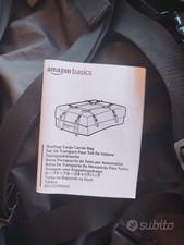 Borsa Portatutto per Tetto Dell’Auto, Nero, 425 L