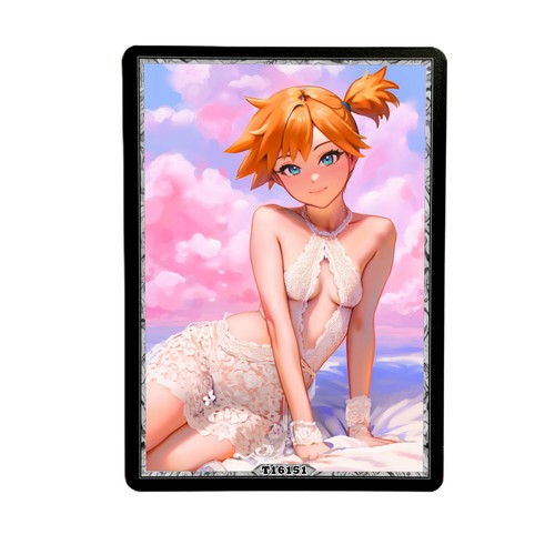 Misty waifu anime card manga - misty,