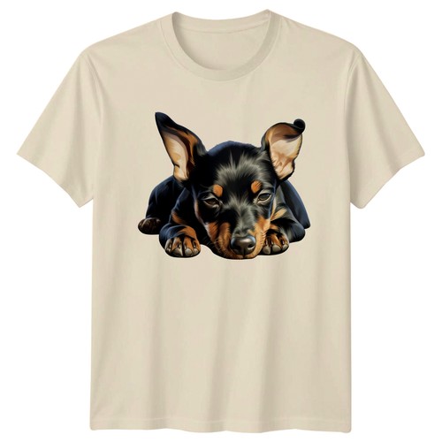 Shirt uomo doberman pinscher - doberman,