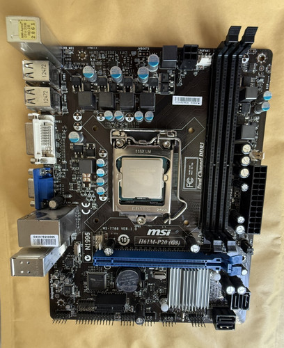 Scheda madre msi h61m p20 - madre, h61m-p20