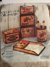 Vintage Plastic Canvas Kit. 