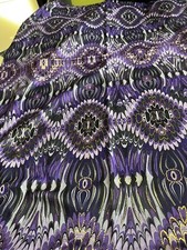 Sciarpa viola caleidoscopio