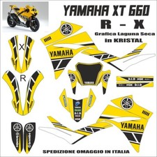 YAMAHA XT 660 R e X modello fiancatina radiatore grossa  grafica laguna seca