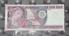 100000 Lire Botticelli Decreto 1 Luglio 1980