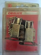 2 Cerniere a snodi multipli con molla ø 35 mm acciaio ottonato x ante angolo 90°