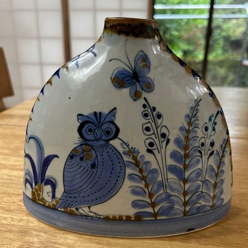Vaso messicano gufo fiori - vaso,
