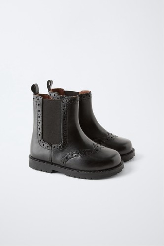 Zara leather die cut - zara, die-cut
