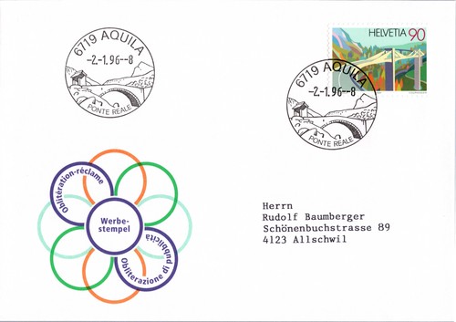 Svizzera lettera sst aquila - svizzera,