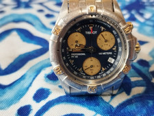 Tissot Pr100 Saphire Acciaio Inossidabile  Anni 70 Quadrante Waffle