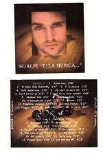 SCIALPI doppio cd-r E LA MUSICA (periodo Rca/Bmg) Shalpy