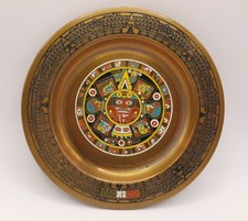 Piattino Smaltato Calendario Azteco