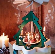 Thun Piramide natalizia con mini presepe in ceramica, Scatola e Certificato