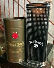 Jack Daniel's e Pampero Edizione limitata  2 Scatole di latta vuote