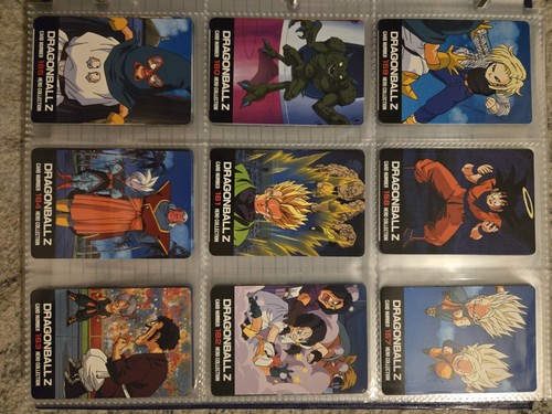 Dragonball card set - z,