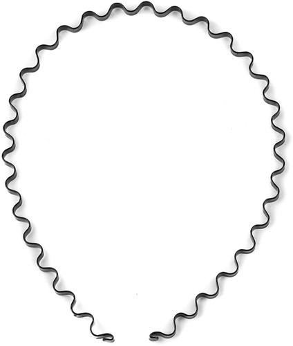 Fascia per capelli metallo - fascia, in