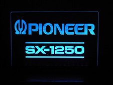 PIONEER SX-1250 ETCHED ACRYLIC