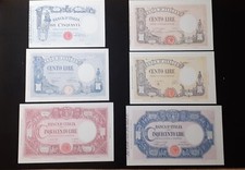 Banconote Barbetti 7pz