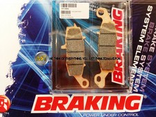 KAWASAKI VN MEAN STREAK 1600 2004 04 PASTIGLIE POSTERIORE SINTERIZZATE FRENO BRA