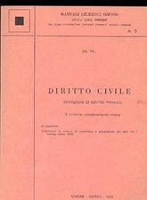 Diritto civile istituzioni di - diritto, civile.