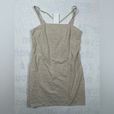 H&M Linen Blend Criss Cross