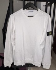 STONE ISLAND Felpa Bianca Tg M