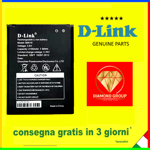 Batteria originale link - batteria, d-link