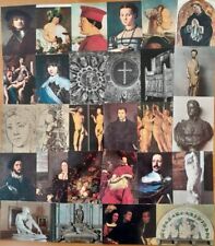 ENORME STOCK DI 900 CARTOLINE SUL TEMA ARTE - QUADRI, SCULTURE, MOSAICI.....